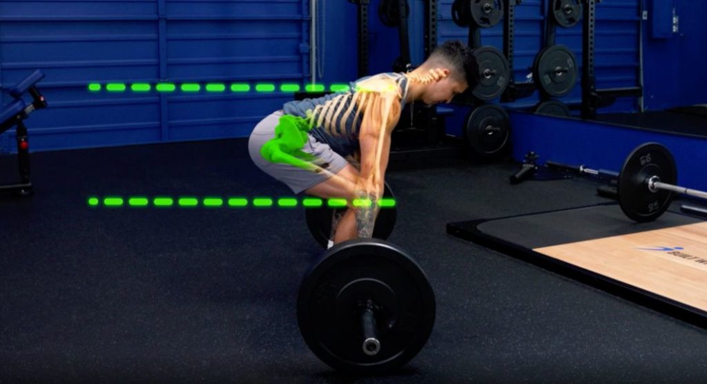 deadlift form hip position