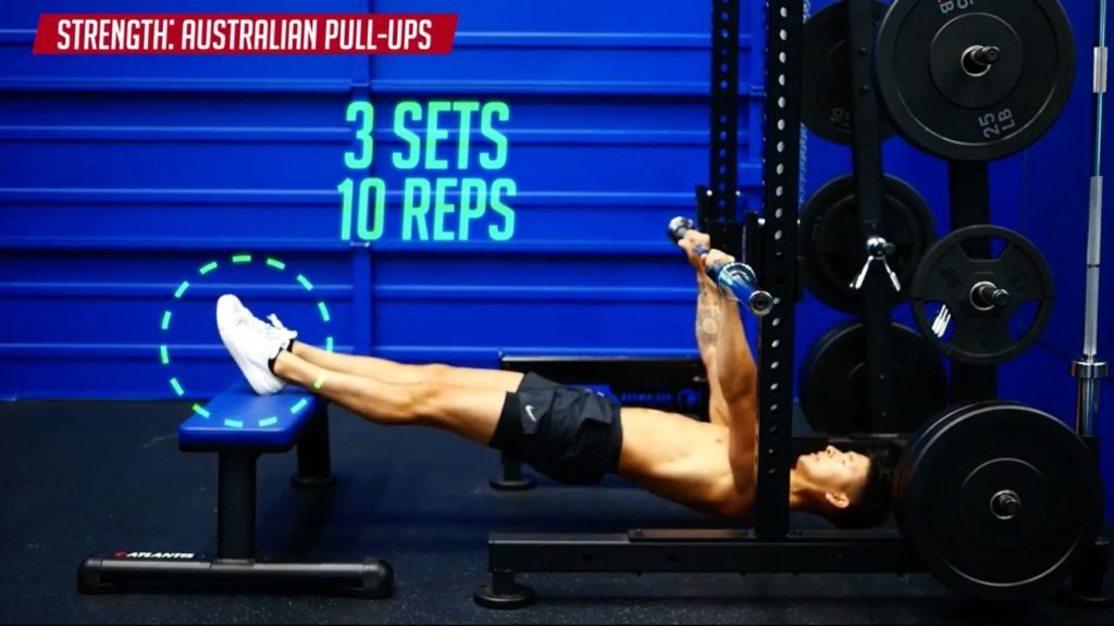 How to progress Australian pull ups