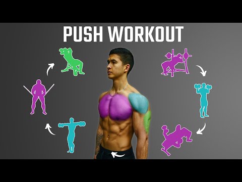 The Best Science-Based PUSH Workout For Growth (Chest/Shoulders/Triceps)