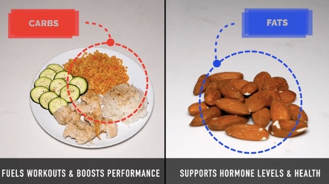 carbs and fats