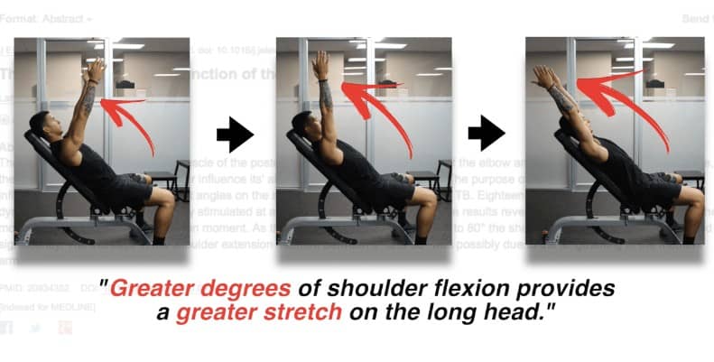 long head triceps stretch